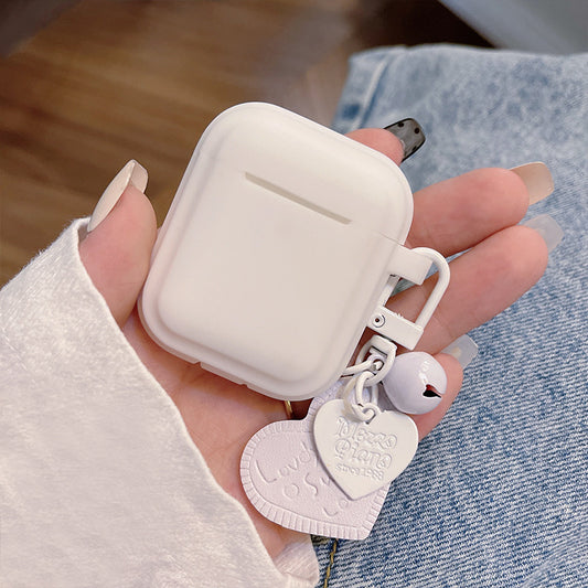 Compatible with Apple, Compatible with Apple , Gentle Milky White Pendant Airpods Protective Cover